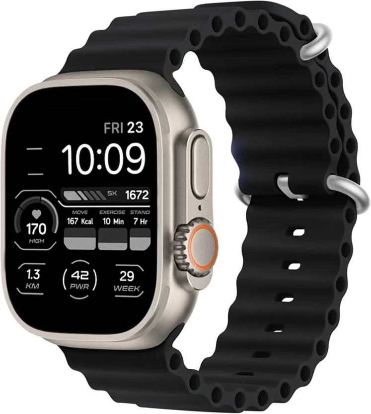 Printme ocean Ultra smart watches band 42 mm Silicone Watch Strap Price