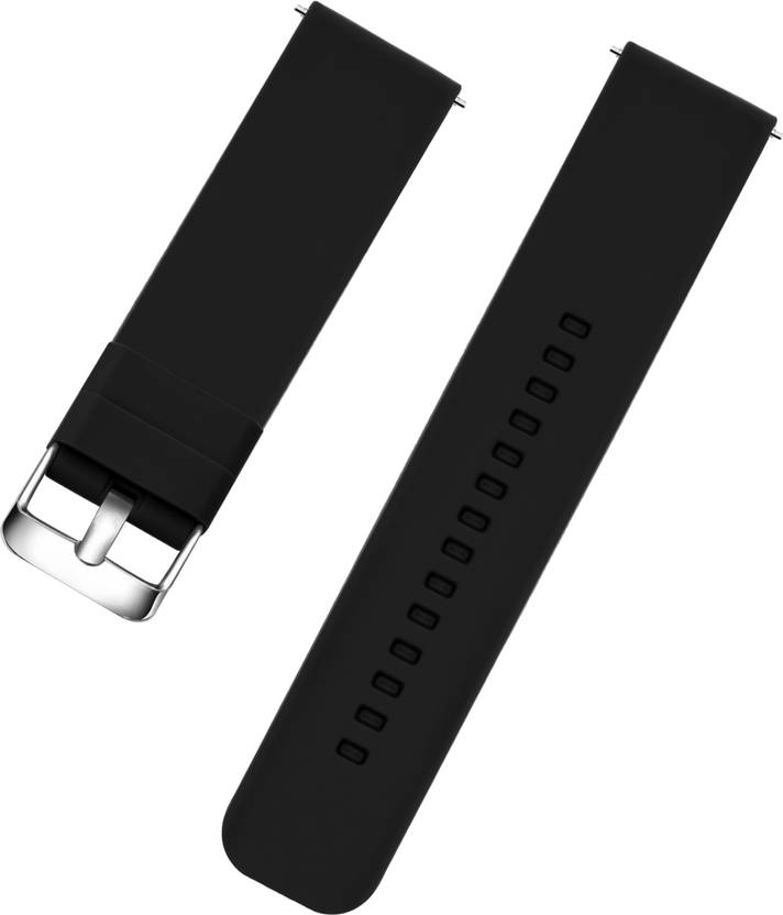 TIMEWEAR Strap with Quick Release Pin Sidebar, Compatible Watches with Lug width 22 mm Silicone Watch Strap