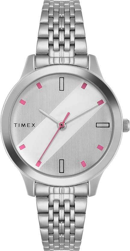TIMEX Silver Dial Analog Watch - For Women TWTL10104