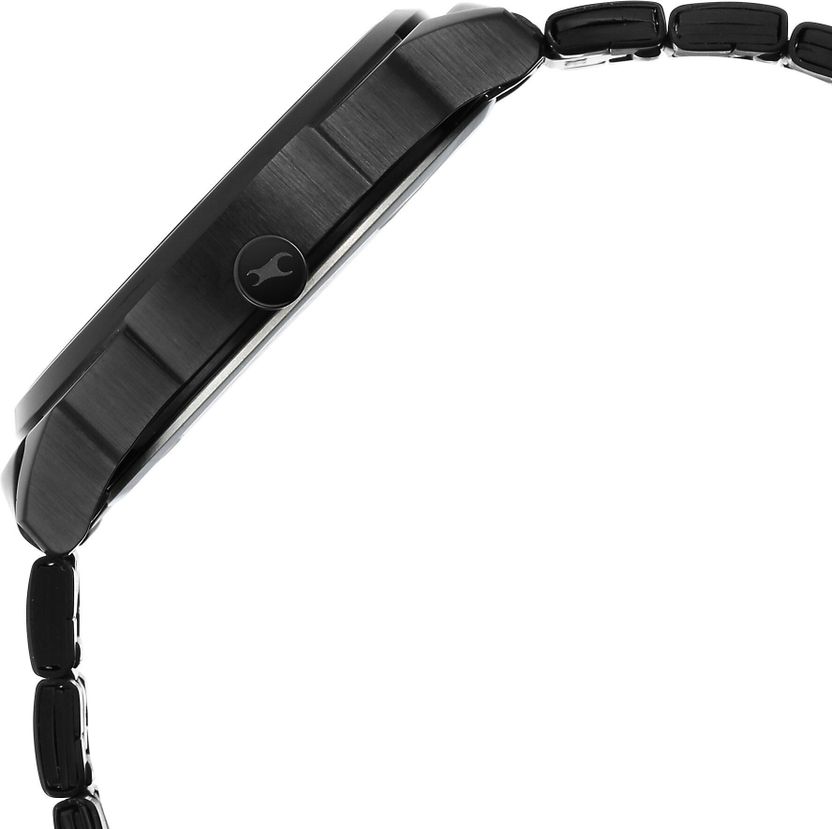 Fastrack Metallica Black Dial Black Stainless Steel Strap Analog ...more - Image 7