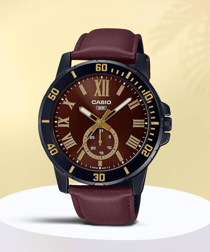 Enticer Men Analog Watch  - For Men A2071 (MTP-VD200BL-5BUDF)