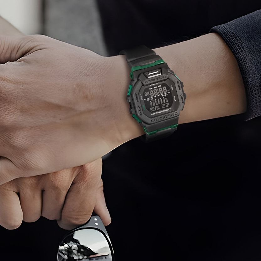 Carlington Endurance Series Digital Watch - CT 2106 Black - Image 10