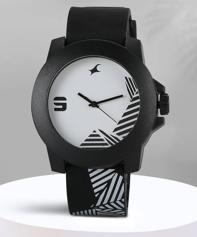 Fastrack Tees Analog Watch For Men Women NG38021PP10CJ at Best