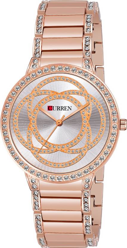 Analog Watch  - For Women CR-3480-Rose-White