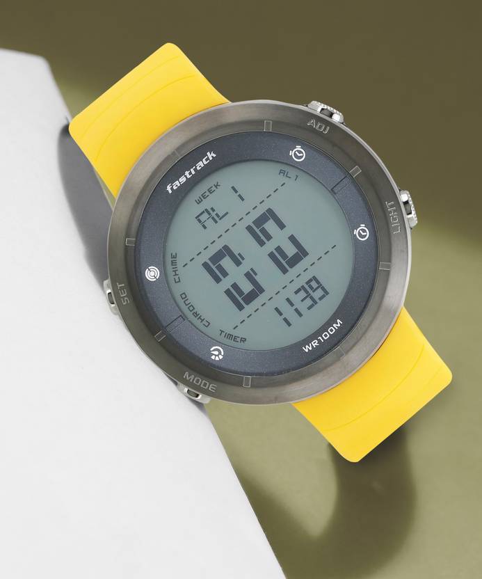 Fastrack Trendies Digital Watch – For Men 38047PP01