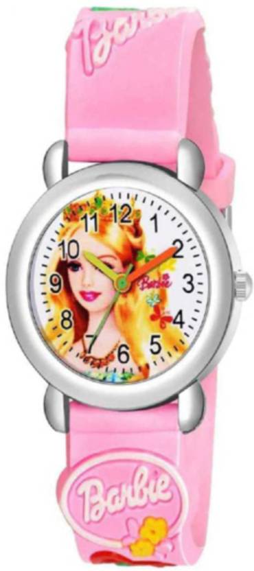 ADAMO Cartoon Character Barbie Kid's & Girl's White Dial - Watch Analog Watch - For Girls 904SPR01