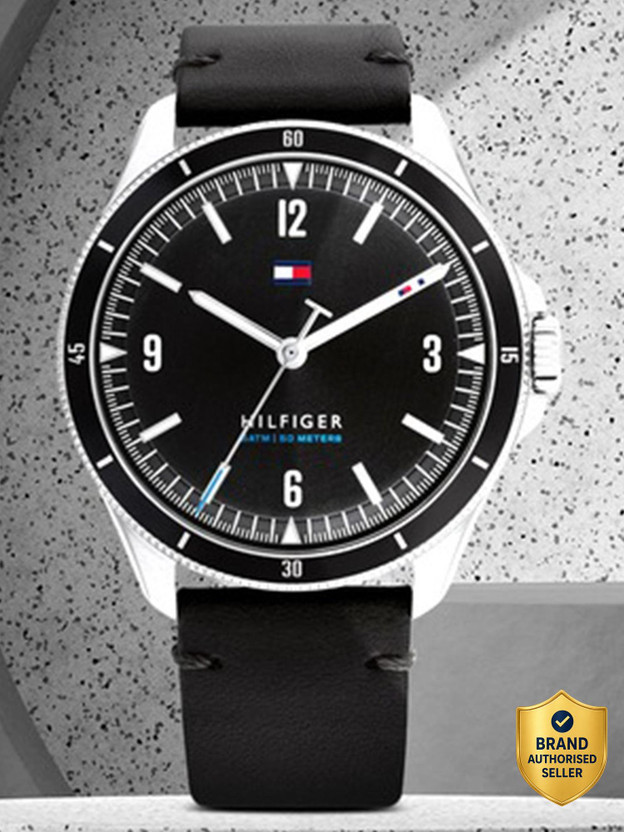 [100% Supercoin Back] TOMMY HILFIGER Automatic Analog Watch  - For Men TH1791904W,NETH1791904W,NTTH1791904W