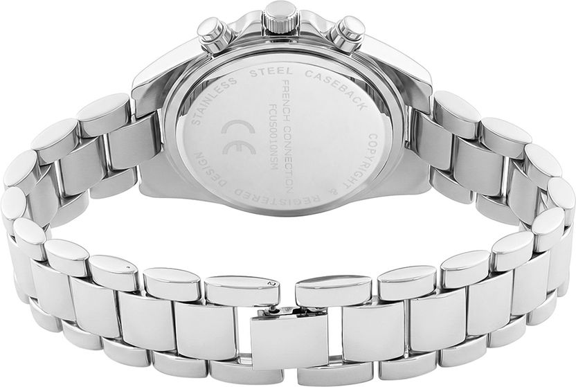 French Connection Green Round Quartz Analog Watch - Image 5