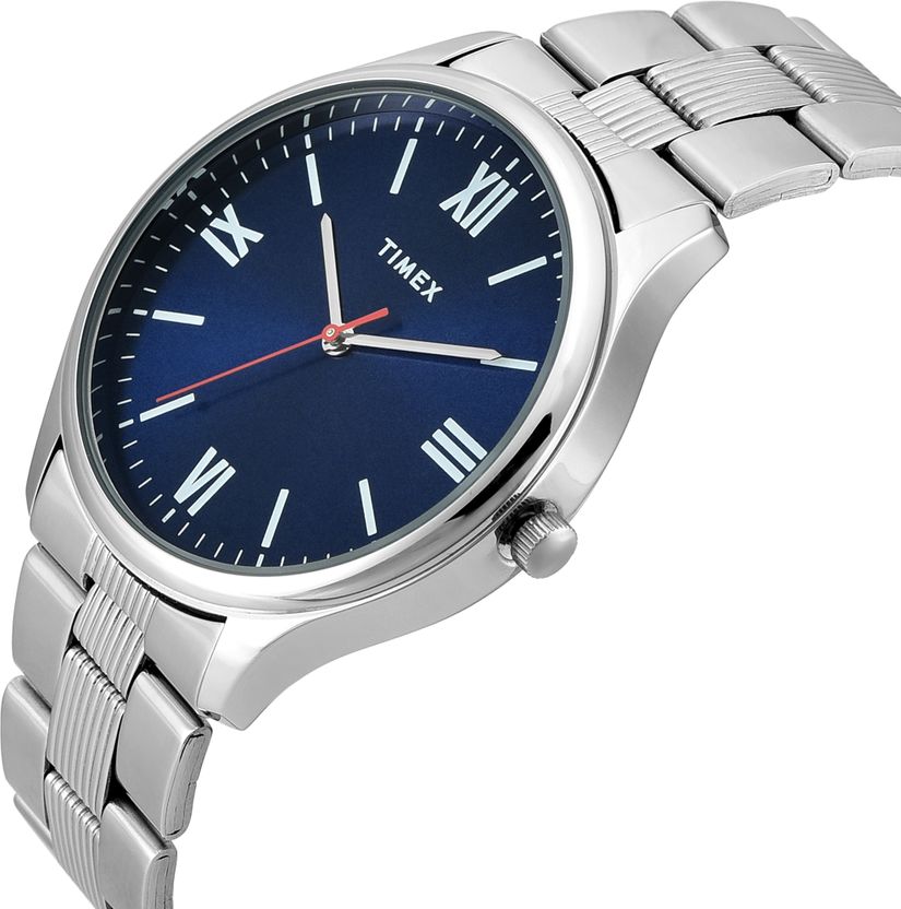 TIMEX Blue Dial Stainless Steel Analog Watch - TW0TG7304 - Image 2