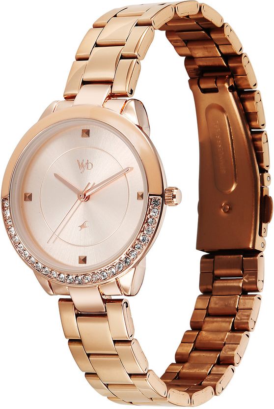 Fastrack Vyb Eclipse Quartz Rose Gold Dial - Image 2