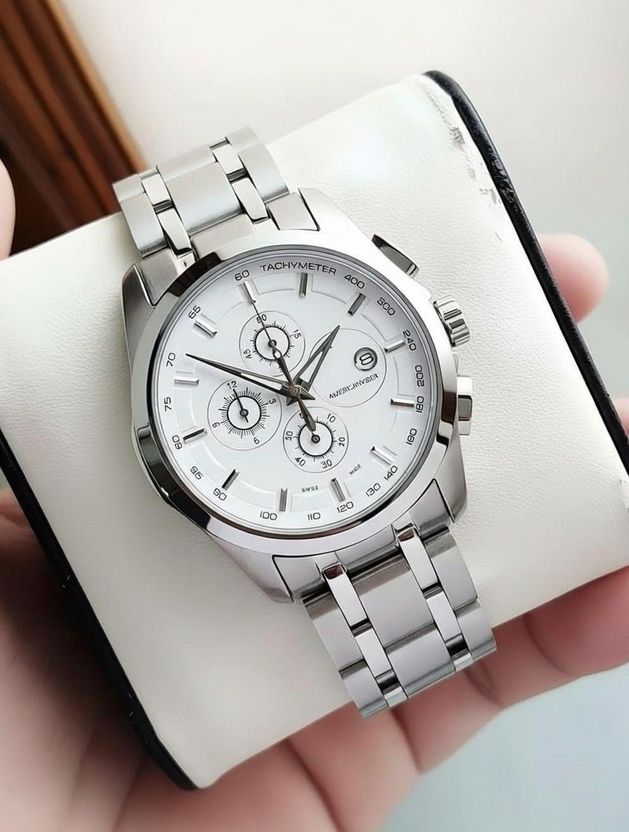 Americanviber Men Stainless Steel Watch - Image 1