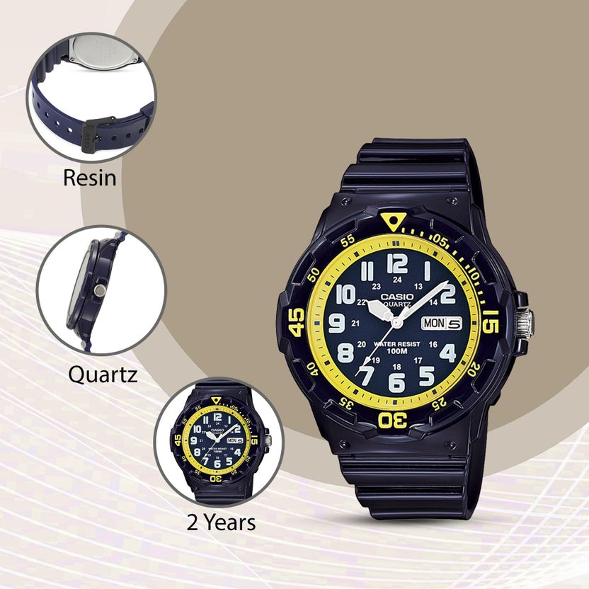 CASIO Youth MRW-200HC-2BVDF Analog Watch - Image 3
