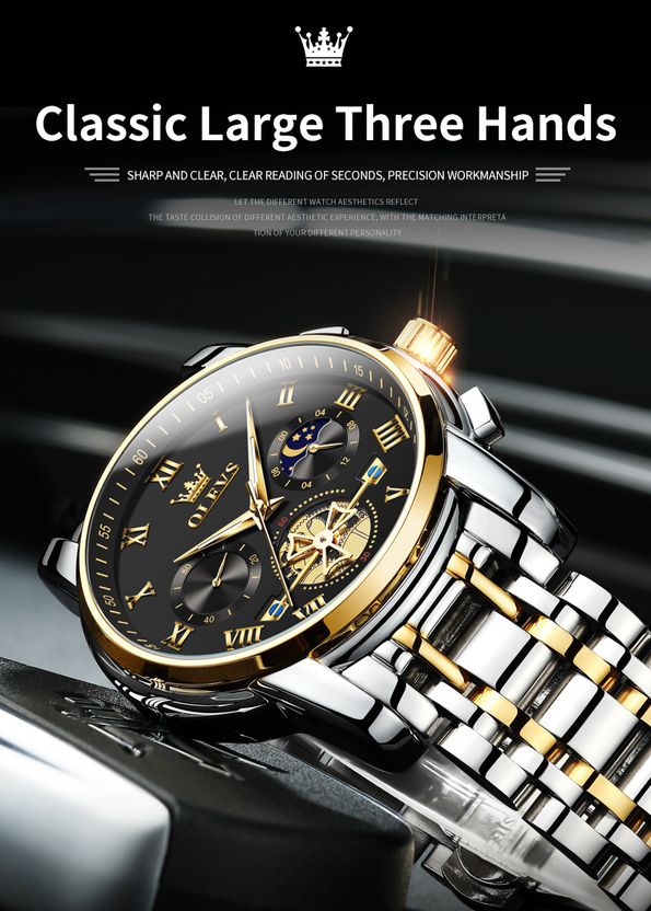 OLEVS CIF-S-G2859GJ-JH Men's Watch - Image 9