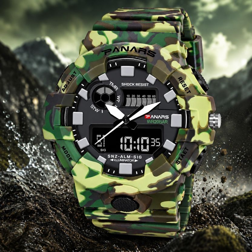 PANARS Quartz Movement Sports Watch - Image 9