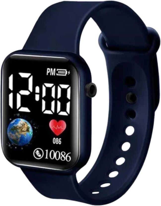 SROTRA Silicone Strap Multi Function Digital Watch - Image 6