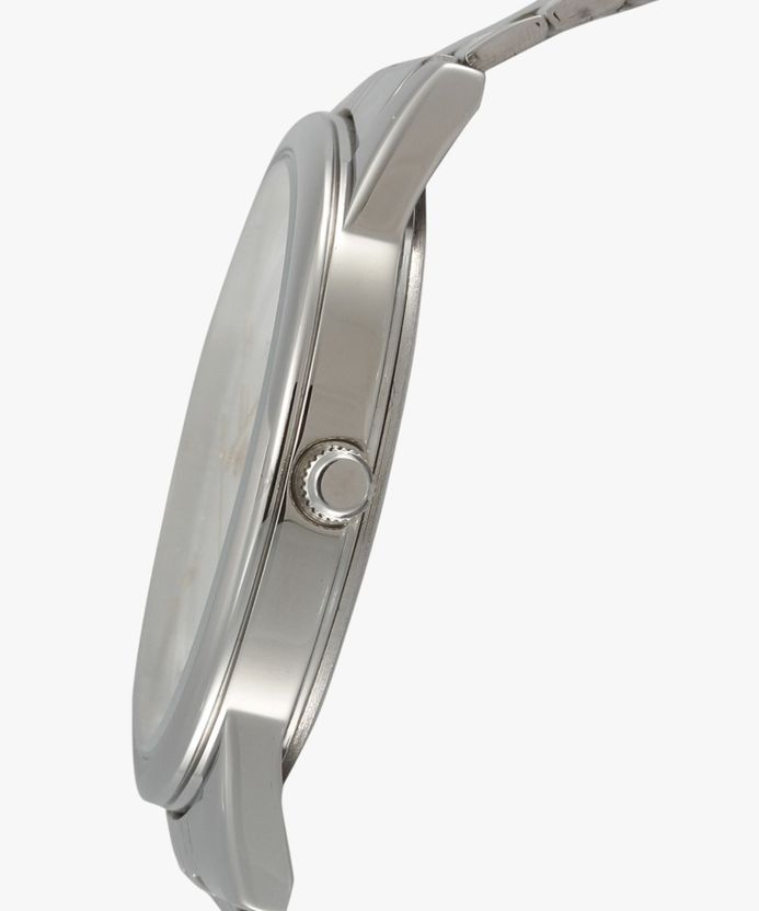 Titan Quartz White Dial Silver Metal Strap Analog Watch - Image 7