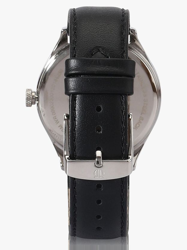 Titan Workwear Black Dial Black Leather Strap Analog Watch - Image 3