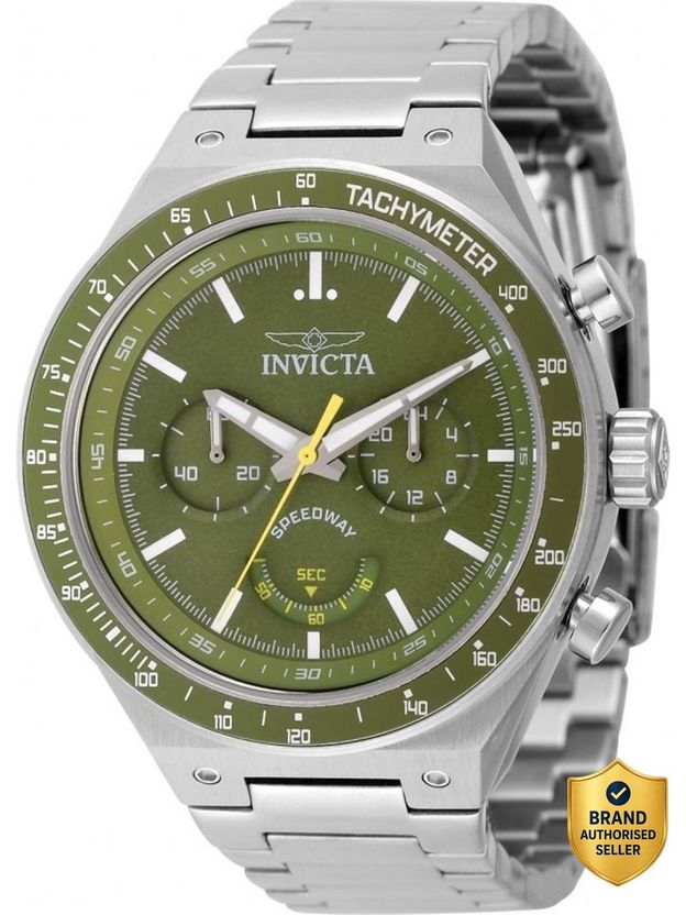 INVICTA Speedway Green Dial Analog Watch 49380 - Image 1
