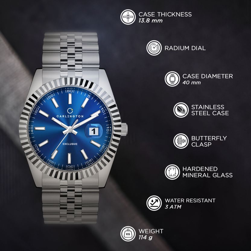 Carlington Exclusive Series Premium Gents Watch - Image 4