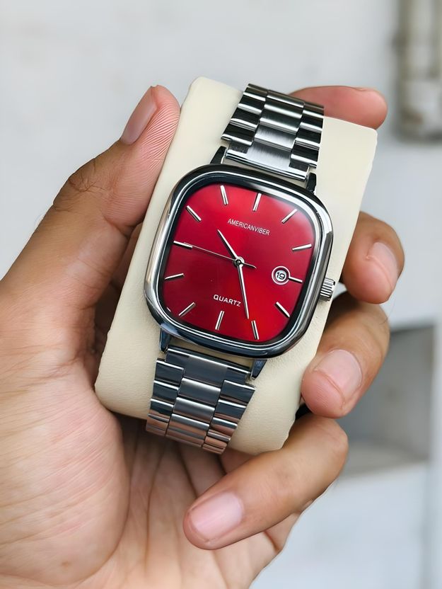 AMERICANVIBER Sky Blue Dial Analog Watch - Image 10