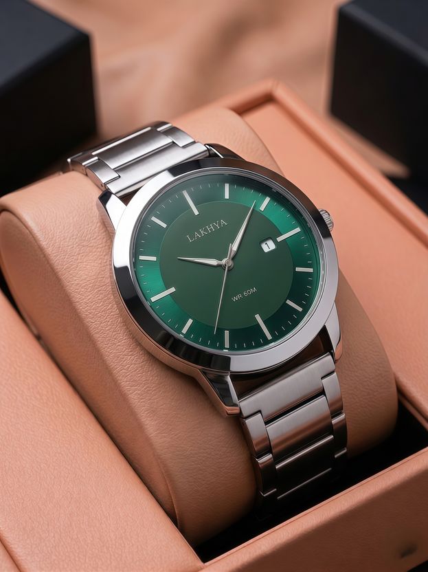 LAKHYA Men's Analog Watch SZF-CHN-05-GRN - Image 3
