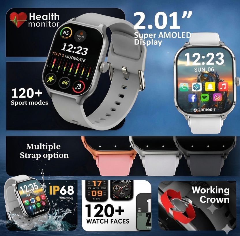ELORA H9 PRO MAX Smart Watch for Men & Women - Image 3