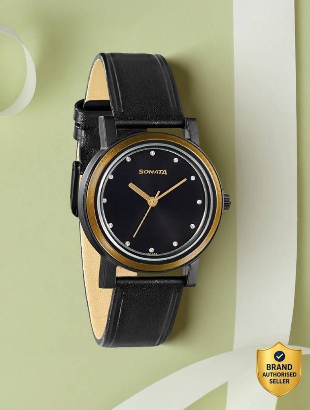 SONATA Analog Watch - For Women 87038PL01W