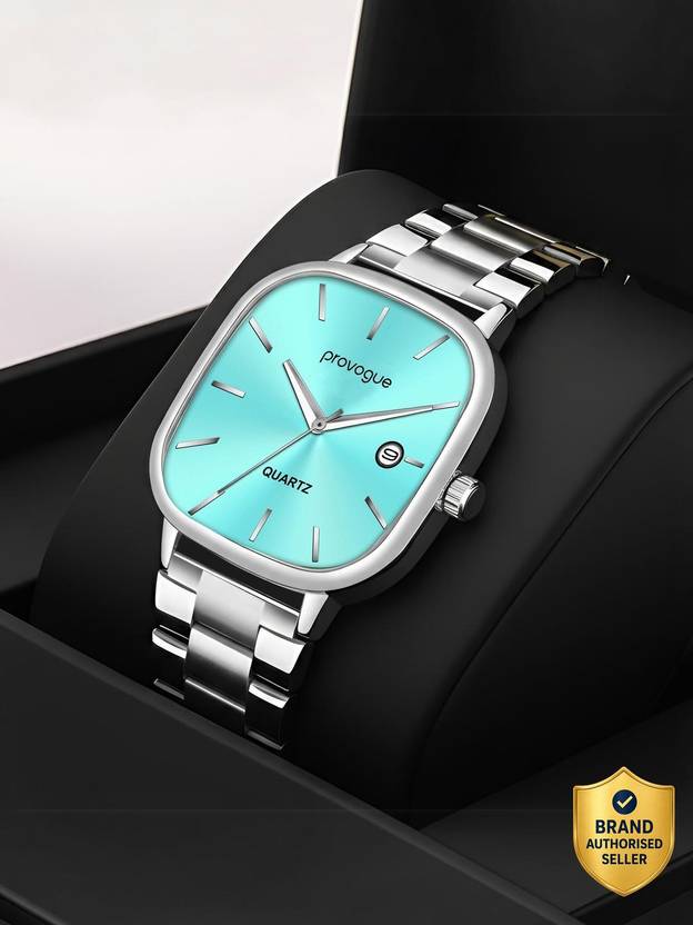 Timex Blue Dial Stainless Steel Analog Watch for Men