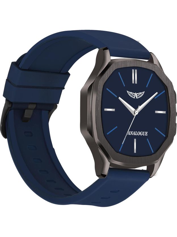 ANALOGUE Gun Metal Series Smart Watch Strap - Image 8