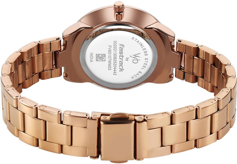 Fastrack Vyb Eclipse Quartz Rose Gold Dial - Image 4