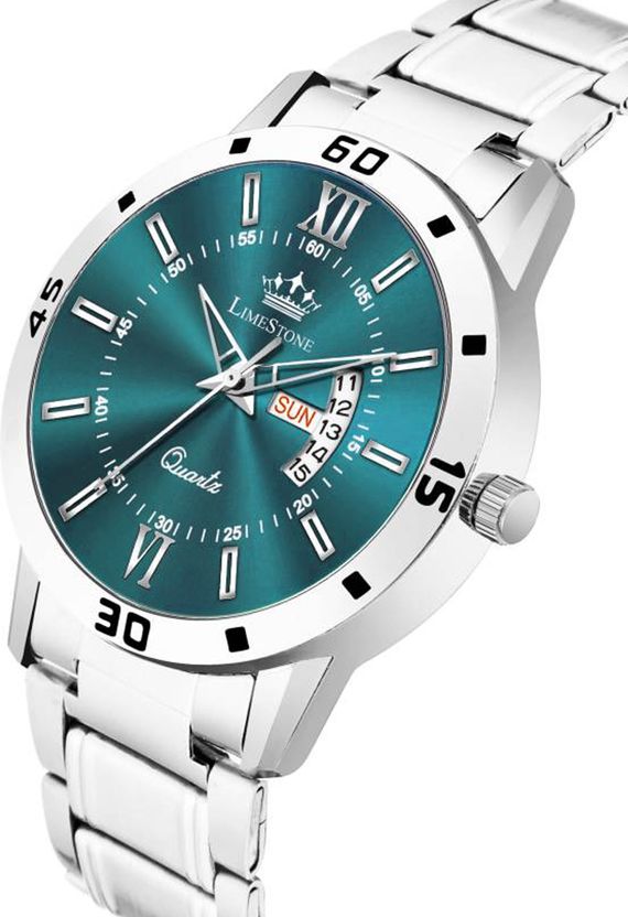 LIMESTONE Olive Green Dial Men's Watch - Image 5