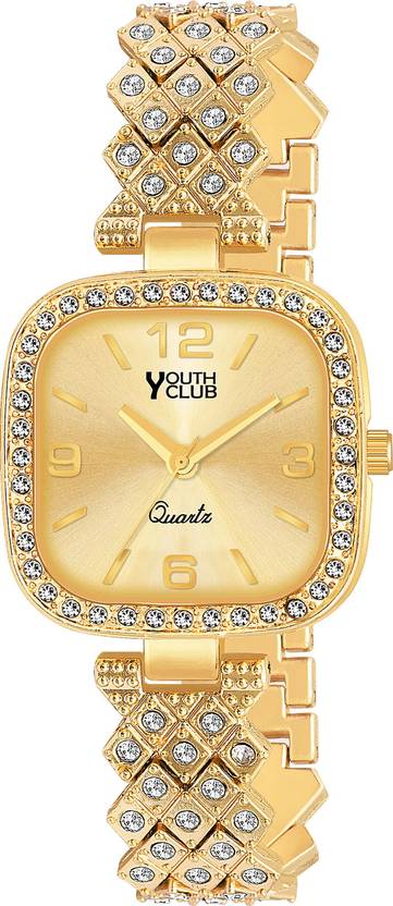 YOUTH CLUB Analog Watch - For Boys & Girls LDMSQ-54GLD