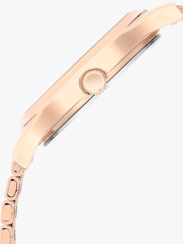 Titan Karishma Beige Dial Rose Gold Watch - Image 8