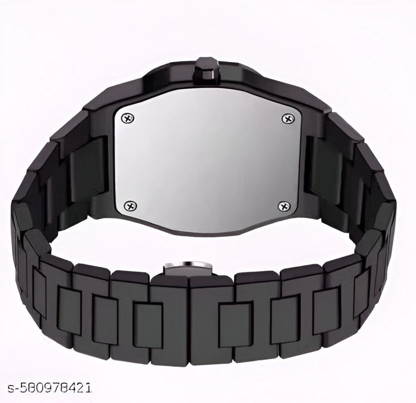 EDV Arabic Dial Black Plastic Strap - Image 6