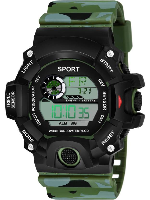 SWADESI STUFF KIDS SPORTS WATCH Digital Watch - For Boys & Girls Digital Stylish Sports Day and Date Kids Watch