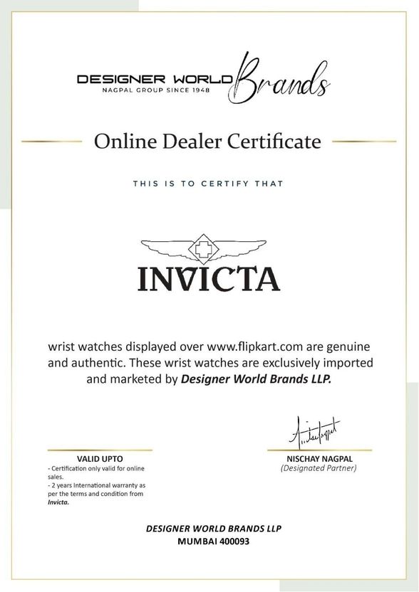 INVICTA Speedway Green Dial Analog Watch 49380 - Image 6