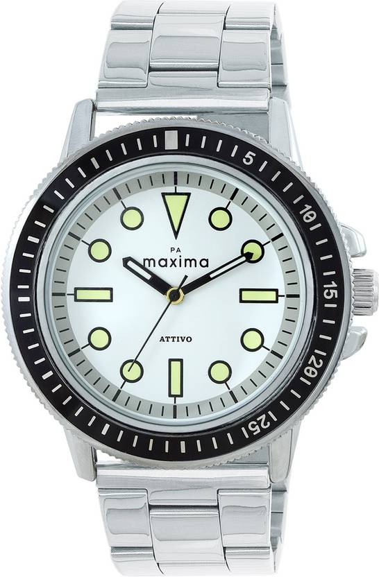 Price History of MAXIMA Attivo Collection Attivo Steel Analog Watch For Men