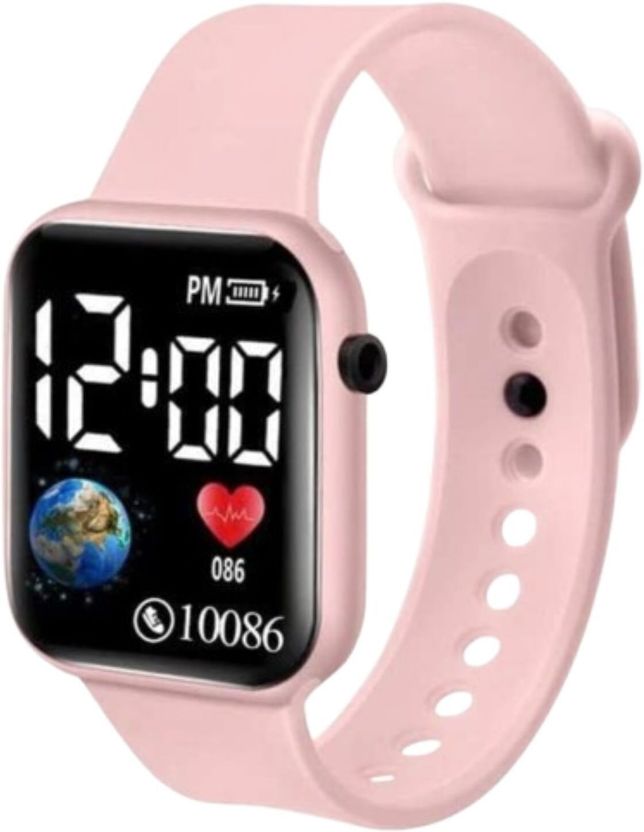 SROTRA Silicone Strap Multi Function Digital Watch - Image 1