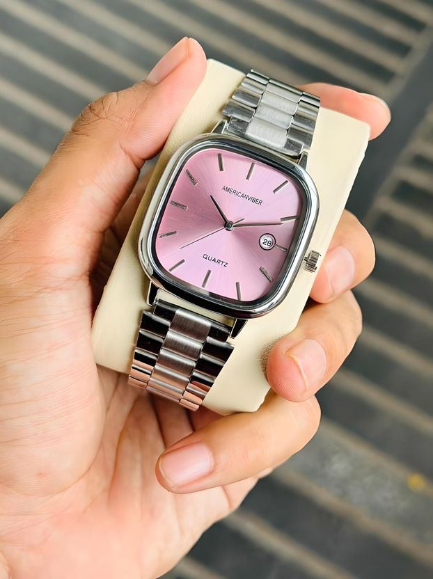 AMERICANVIBER Sky Blue Dial Analog Watch - Image 8