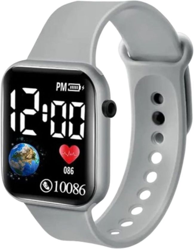 SROTRA Silicone Strap Multi Function Digital Watch - Image 9