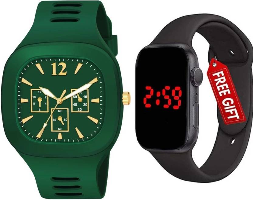 VTIMES Combo mirror led Digital Watch For Boys Girls 001 at