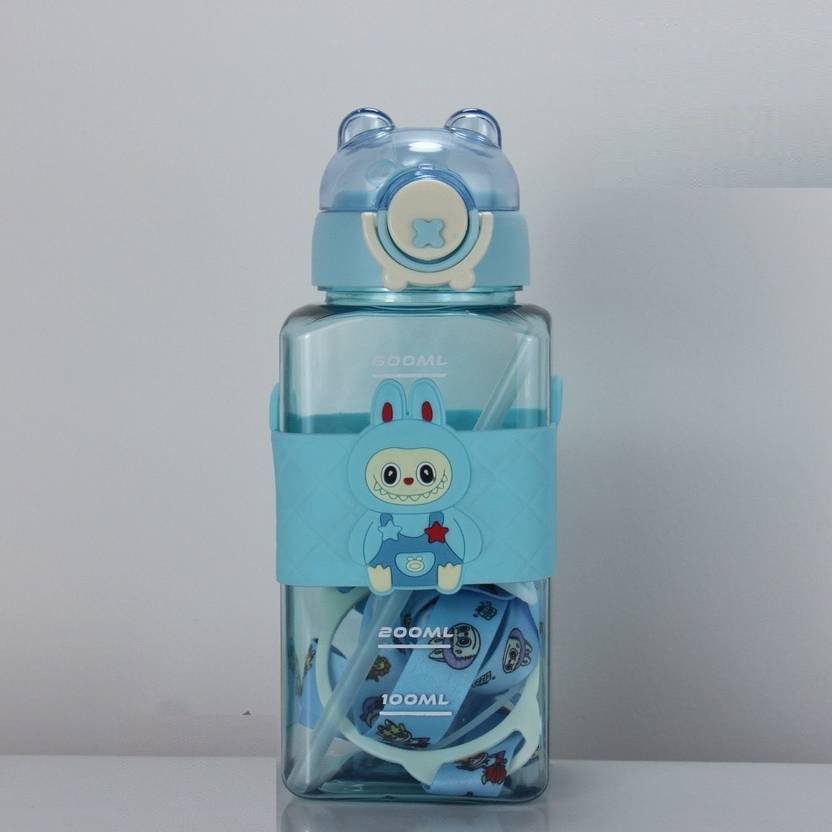 ApexUni Cute Cartoon Shape Water Bottle for Kids 600 ml