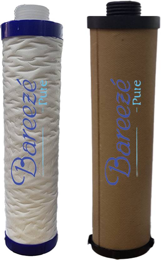 BAREEZÉ PURE Filter Kit Compatible for aquaguard vista Water Purifier Solid Filter Cartridge