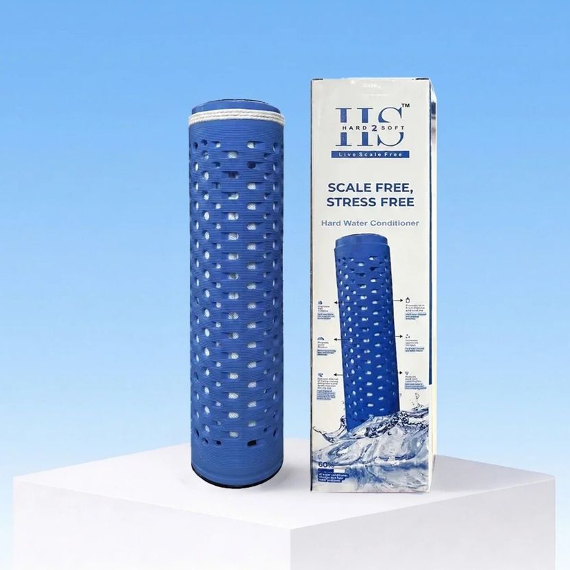 HARD2SOFT Water Conditioner Solid Filter Cartridge, Pack of 1 - Image 1