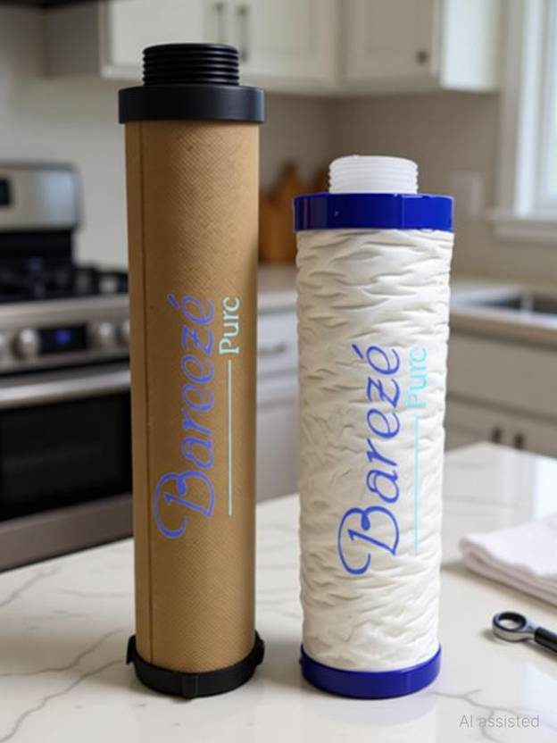 BAREEZÉ PURE Filter Kit Compatible with aquaguard St 2000 Water Purifier Solid Filter Cartridge