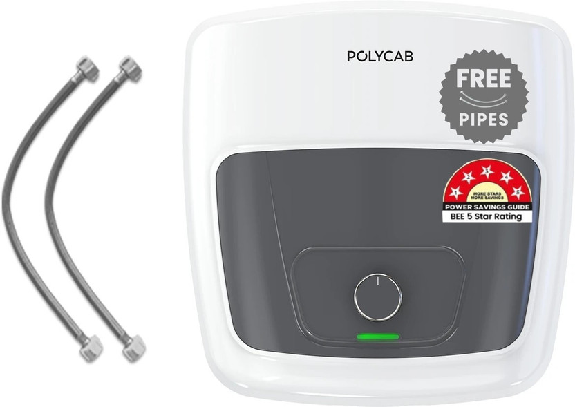 Polycab Superia DLX 10 L Storage Water Geyser | 5 Star BEE Energy Rating
