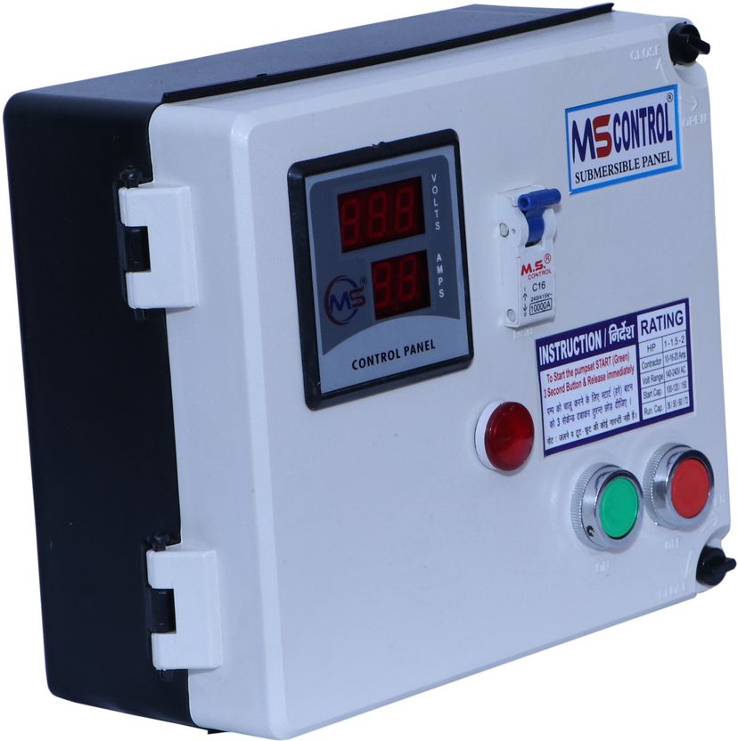 M S control 1 HP Single Phase Digital Panel Pump - Image 3