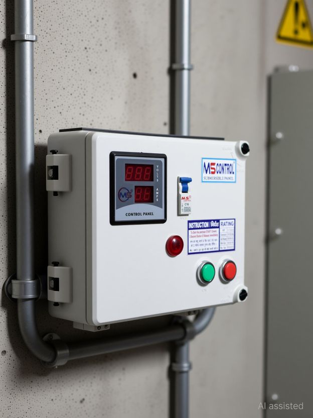 M S control 1 HP Single Phase Digital Panel Pump - Image 2