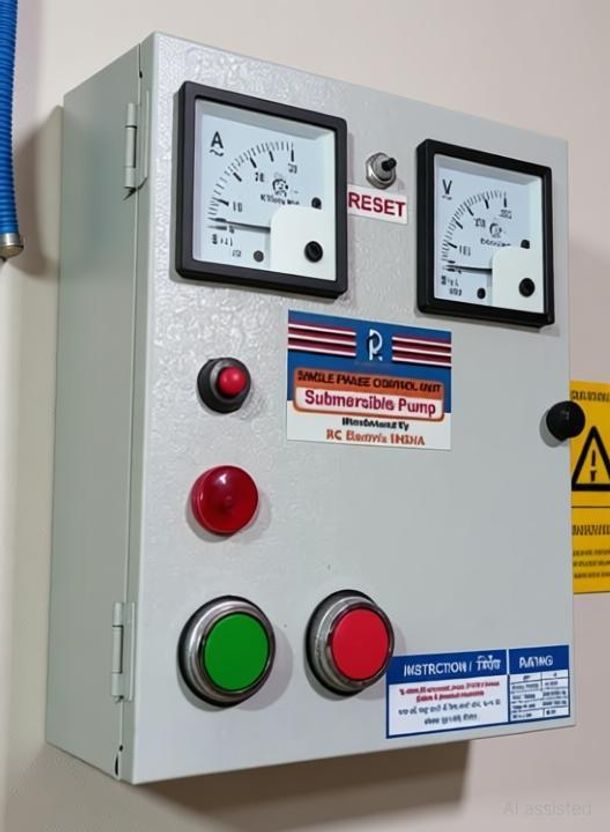 M S control 1 HP Single Phase Digital Panel Pump - Image 9