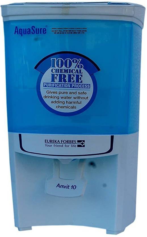 Aquaguard Amrit Ex (AquaSure ) With Positive Charge Technology 10 L